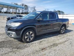 Salvage cars for sale at Spartanburg, SC auction: 2017 Honda Ridgeline RTL