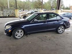 Salvage cars for sale at Gaston, SC auction: 2008 Mercedes-Benz C 300 4matic