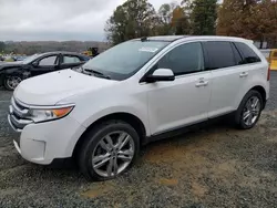 Vehiculos salvage en venta de Copart Concord, NC: 2014 Ford Edge Limited