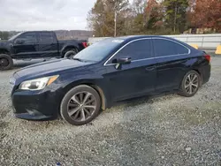 2015 Subaru Legacy 2.5I Limited en venta en Concord, NC