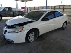 Pontiac salvage cars for sale: 2006 Pontiac G6 SE1