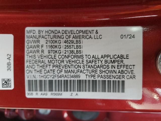 2024 Honda Accord Hybrid Sport