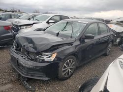 Salvage cars for sale at Kansas City, KS auction: 2016 Volkswagen Jetta SE