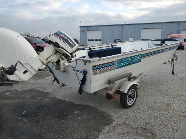 1994 Lowe Boat With Trailer