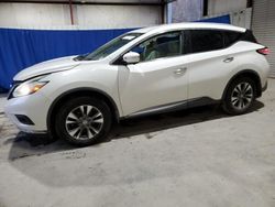 Salvage cars for sale from Copart Hurricane, WV: 2015 Nissan Murano S