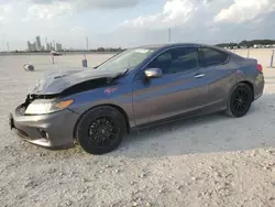 Honda salvage cars for sale: 2015 Honda Accord EX