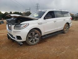 Salvage cars for sale at China Grove, NC auction: 2018 Lincoln Navigator Reserve