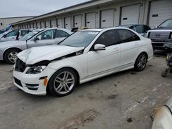 Salvage cars for sale at Louisville, KY auction: 2012 Mercedes-Benz C 300 4matic