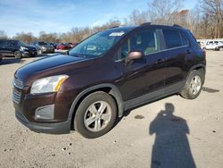 Salvage cars for sale at Ellwood City, PA auction: 2015 Chevrolet Trax 1LT