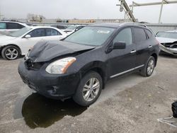 Salvage cars for sale at Kansas City, KS auction: 2013 Nissan Rogue S