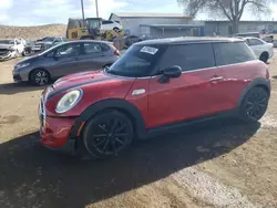 Salvage cars for sale at Albuquerque, NM auction: 2014 Mini Cooper S