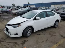 Toyota Corolla Vehiculos salvage en venta: 2019 Toyota Corolla L