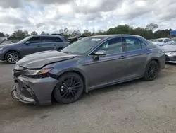 Salvage cars for sale at Florence, MS auction: 2022 Toyota Camry XSE