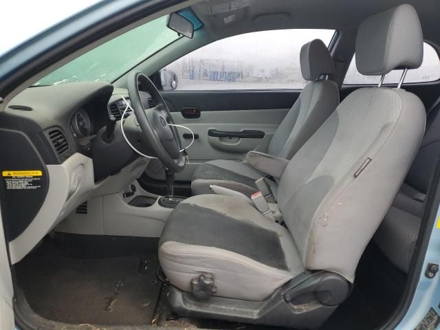 2010 Hyundai Accent Blue