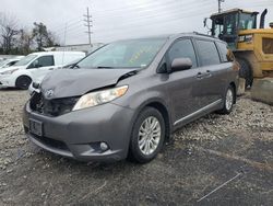 Toyota salvage cars for sale: 2011 Toyota Sienna XLE