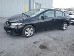 Salvage cars for sale at auction: 2013 Honda Civic LX