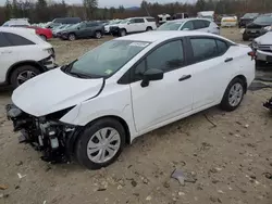 2022 Nissan Versa S en venta en Candia, NH