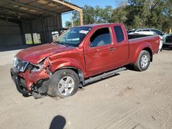 Nissan Frontier sv salvage cars for sale: 2012 Nissan Frontier SV