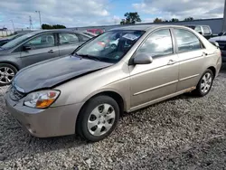 Salvage cars for sale at Franklin, WI auction: 2008 KIA Spectra EX