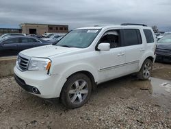 Vehiculos salvage en venta de Copart Kansas City, KS: 2015 Honda Pilot Touring