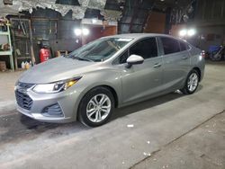 Salvage cars for sale at Albany, NY auction: 2019 Chevrolet Cruze LT