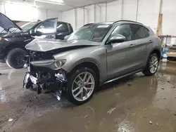 Alfa Romeo salvage cars for sale: 2018 Alfa Romeo Stelvio TI Sport