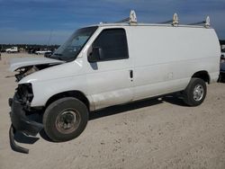 Salvage trucks for sale at Houston, TX auction: 2008 Ford Econoline E250 Van