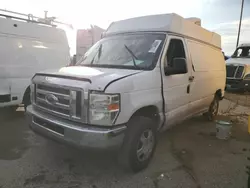 Salvage trucks for sale at Woodhaven, MI auction: 2008 Ford Econoline E250 Van