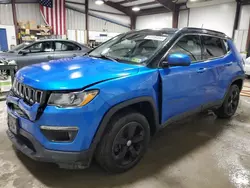 Salvage cars for sale at West Mifflin, PA auction: 2018 Jeep Compass Latitude