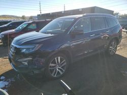 Salvage cars for sale at Colorado Springs, CO auction: 2018 Honda Pilot Elite