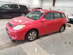 Salvage cars for sale at Milwaukee, WI auction: 2008 Toyota Corolla Matrix XR