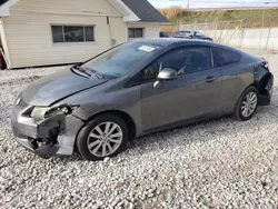 Salvage Cars with No Bids Yet For Sale at auction: 2012 Honda Civic EX