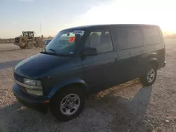 Salvage trucks for sale at San Antonio, TX auction: 2003 Chevrolet Astro