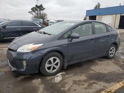 Vehiculos salvage en venta de Copart Woodhaven, MI: 2015 Toyota Prius