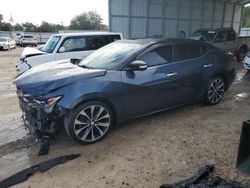 Salvage cars for sale at Midway, FL auction: 2016 Nissan Maxima 3.5S