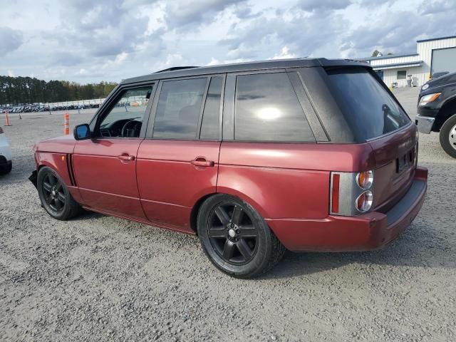 2004 Land Rover Range Rover HSE