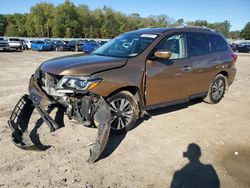 Salvage cars for sale at Conway, AR auction: 2017 Nissan Pathfinder S