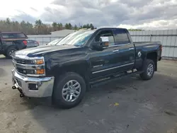 Salvage trucks for sale at Windham, ME auction: 2015 Chevrolet Silverado K2500 Heavy Duty LTZ