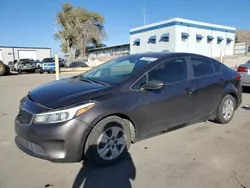 Salvage cars for sale at Anthony, TX auction: 2017 KIA Forte LX