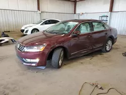 Carros salvage a la venta en subasta: 2012 Volkswagen Passat SEL