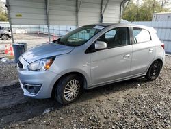 Mitsubishi salvage cars for sale: 2017 Mitsubishi Mirage ES