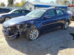 Salvage cars for sale at Wichita, KS auction: 2016 KIA Optima EX