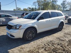 Salvage cars for sale at Gastonia, NC auction: 2018 Dodge Journey SE