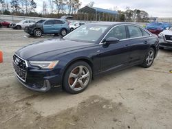 Flood-damaged cars for sale at auction: 2024 Audi A6 Premium Plus