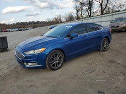 Salvage cars for sale at West Mifflin, PA auction: 2017 Ford Fusion SE