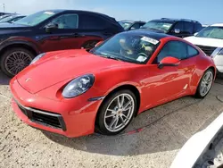 Porsche salvage cars for sale: 2022 Porsche 911 Carrera