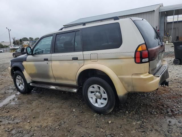 2002 Mitsubishi Montero Sport XLS