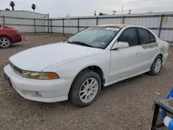 Salvage cars for sale from Copart Mercedes, TX: 1999 Mitsubishi Galant ES