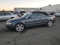 Salvage cars for sale at Vallejo, CA auction: 2006 Audi A4 S-LINE 3.0 Quattro