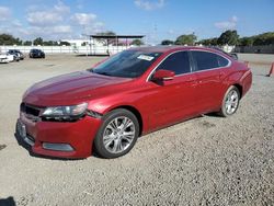 Salvage cars for sale at San Diego, CA auction: 2014 Chevrolet Impala LT